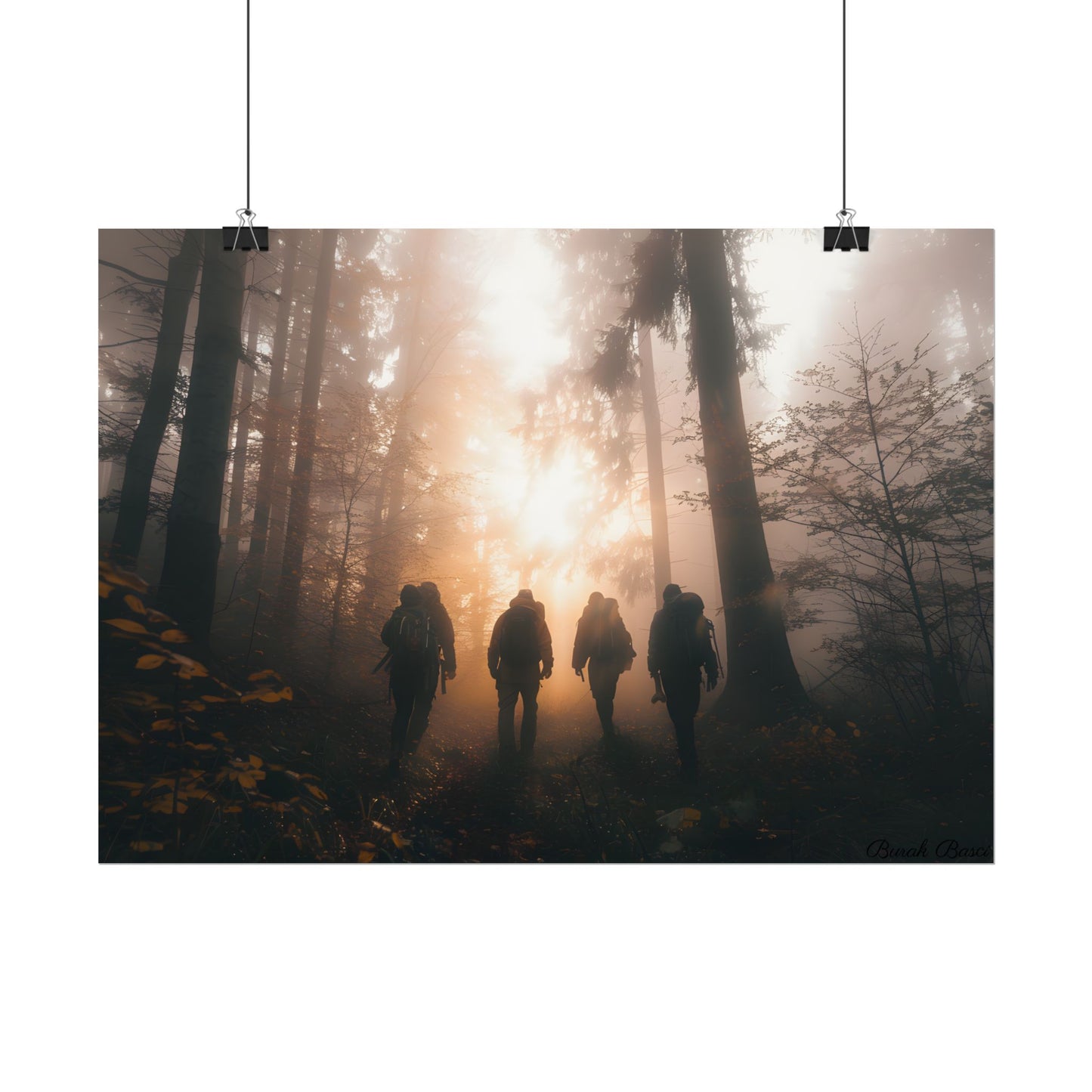 Adventure Through The Mysterious Forest: Group Expedition - Poster