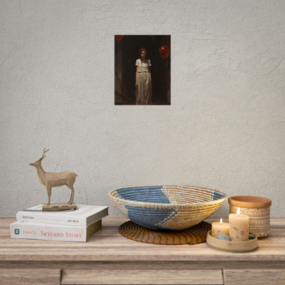 Natural Garden Stroll: Person in Nature Photography - Poster