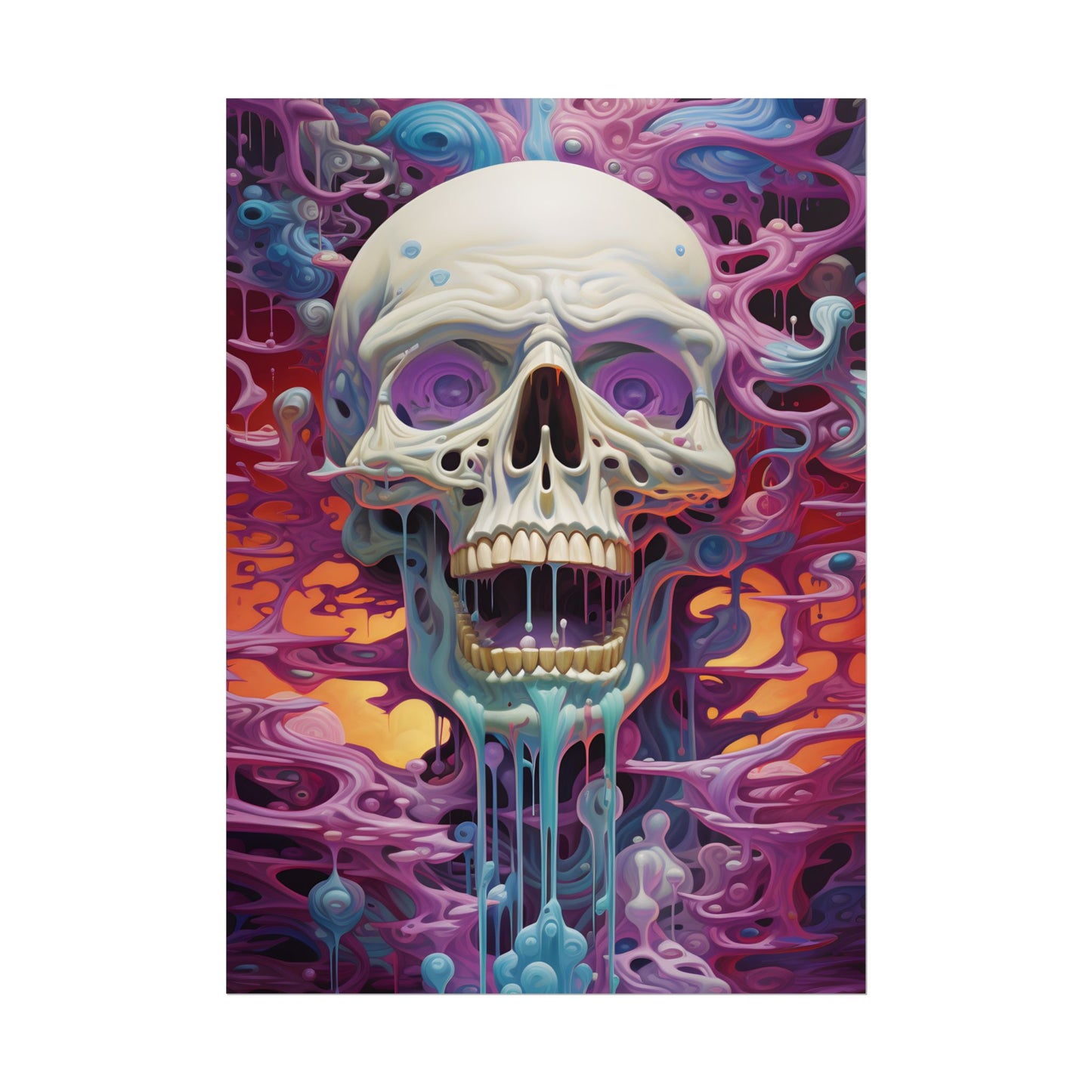 Surreal Landscape: Tears in Reality with 6 Portals and Rifts - Poster