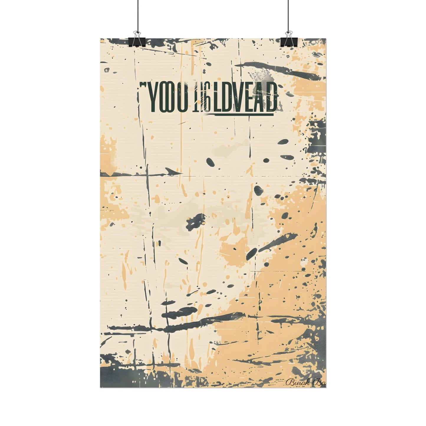 Vintage Distressed Batch 1: A Nostalgic Poster Artwork - Poster
