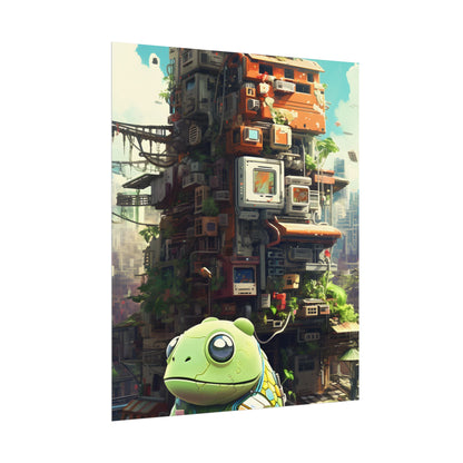 Pixel Play: Colorful Cyberpet Community - Poster