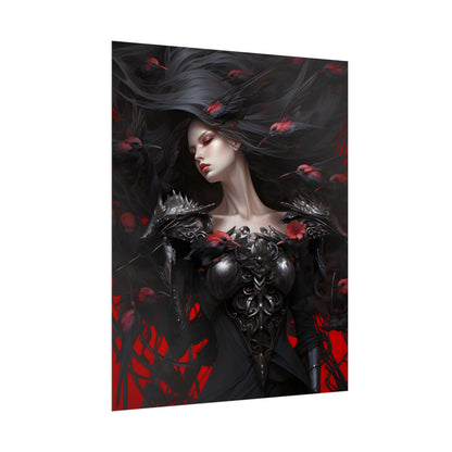 Enigmatic Songbird: Nature's Guardian Art - Poster