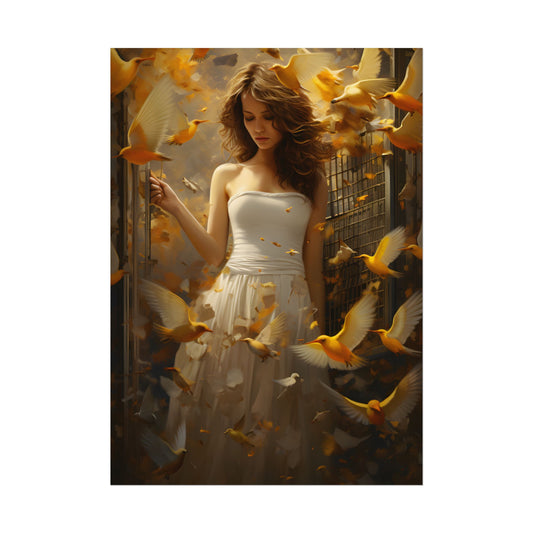 Digital Art: Modern Smartphone Concept - Poster
