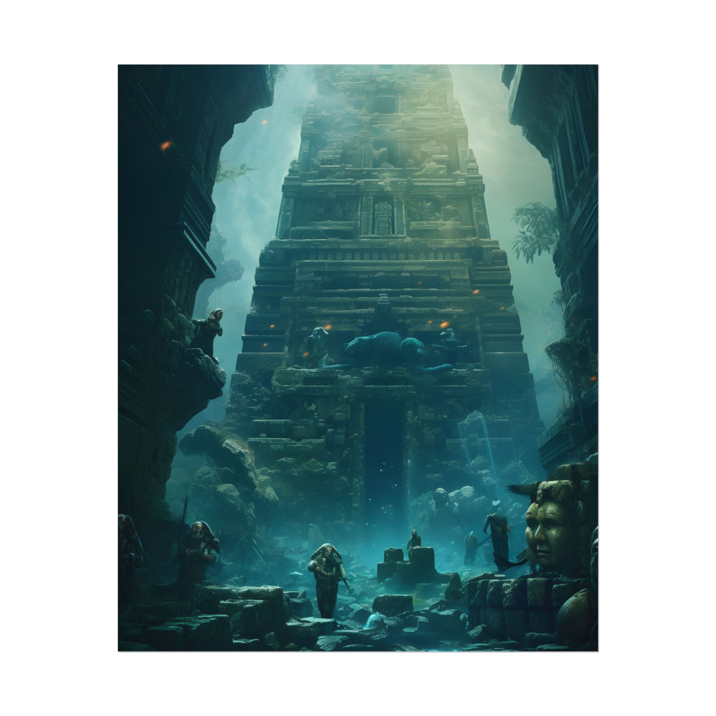 Lost Underwater City: Mystery Beneath the Waves - Poster