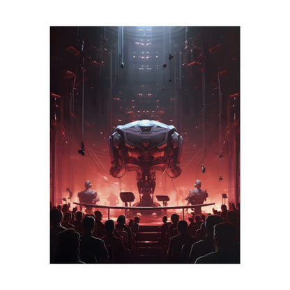 Robot Symphony: Mechanical Music Performance Art - Poster