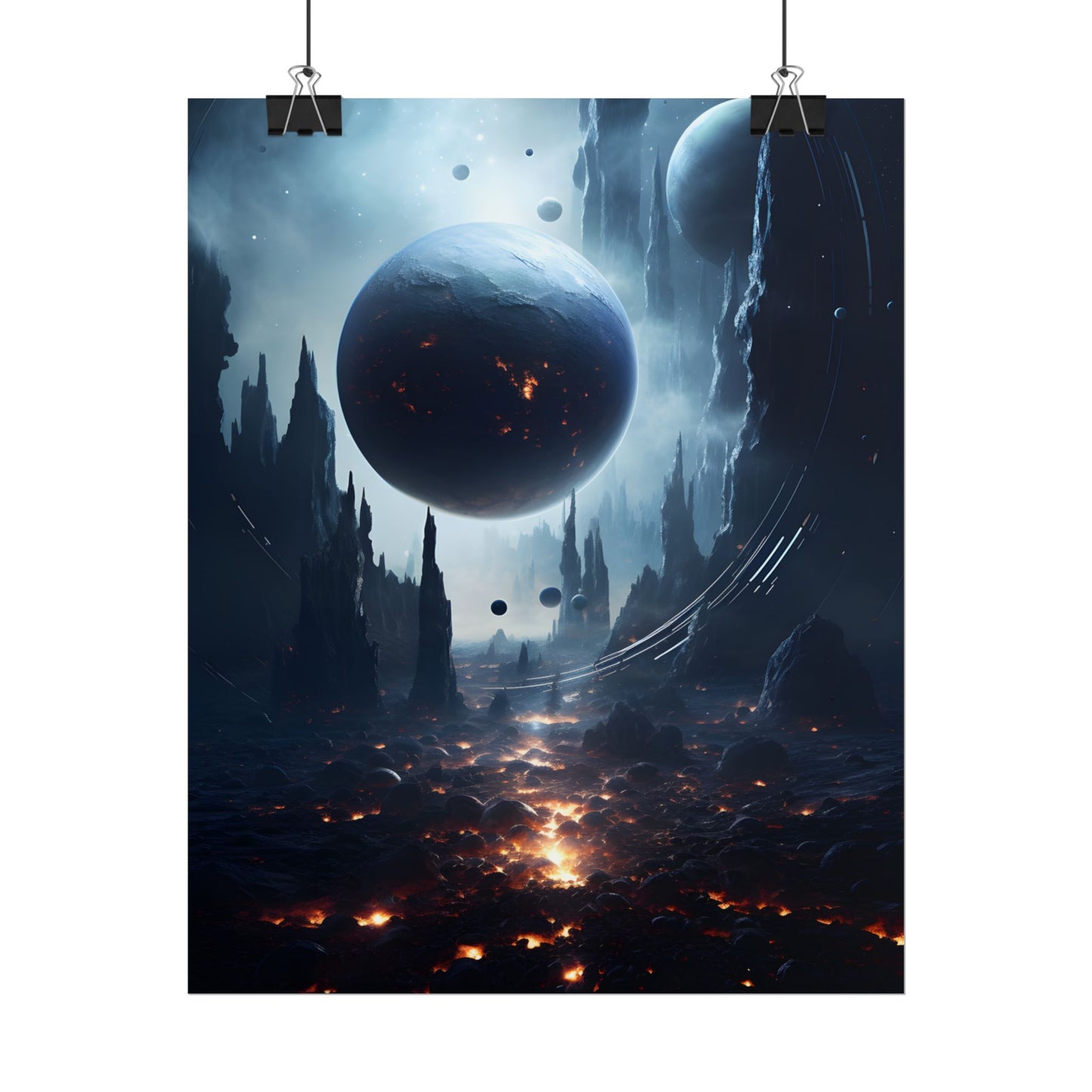 Stellar Encounter: Black Hole Cosmic Mystery - Poster
