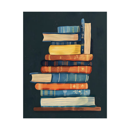 Custom Book Art: Literary Illustration - Poster