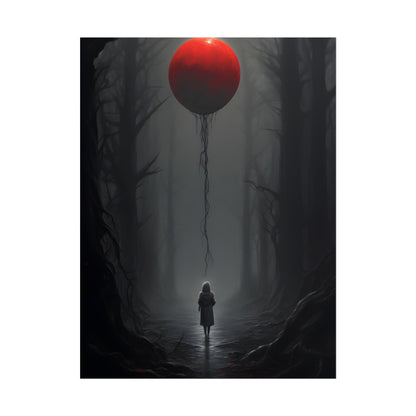 Youthful Moment: A Young Man in Nature's Outdoors - Poster