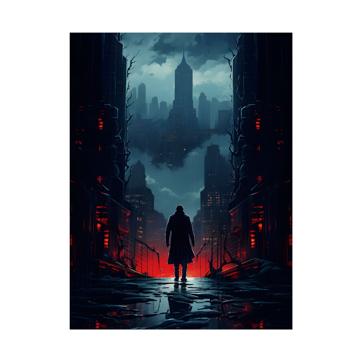 Urban Fantasy Detective: Mystery Artwork - Poster