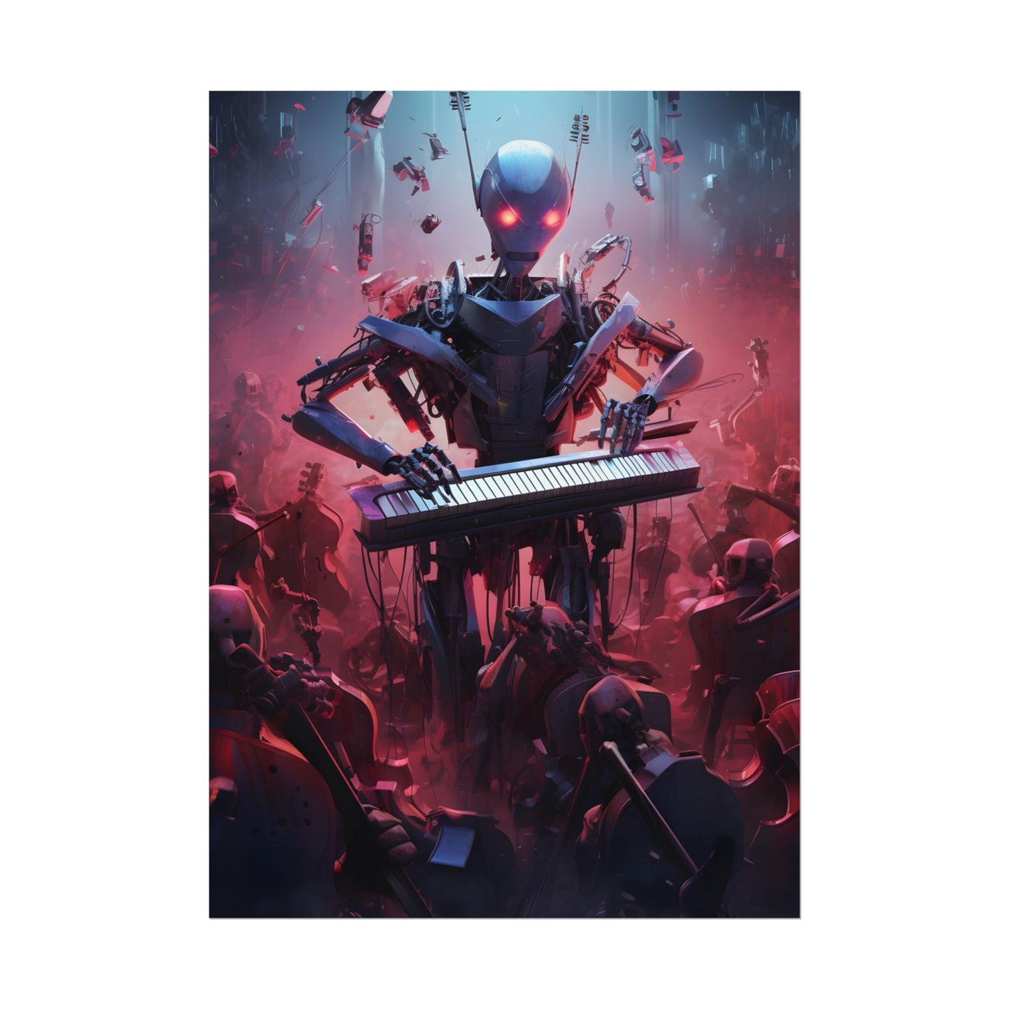 Robot Orchestra: Musical Robots in Action - Poster