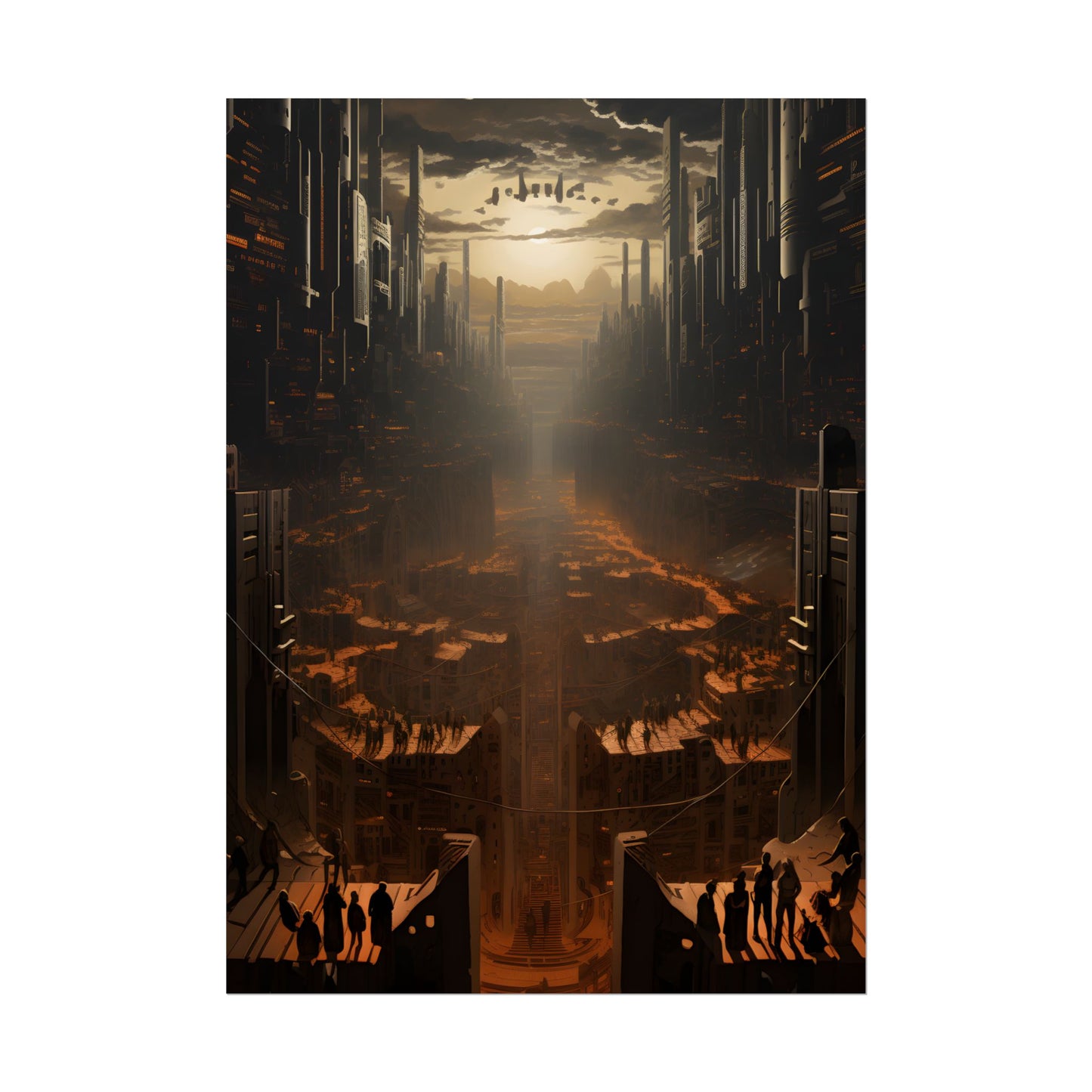 Dystopian Utopia: Opposite Worlds in Harmony - Poster