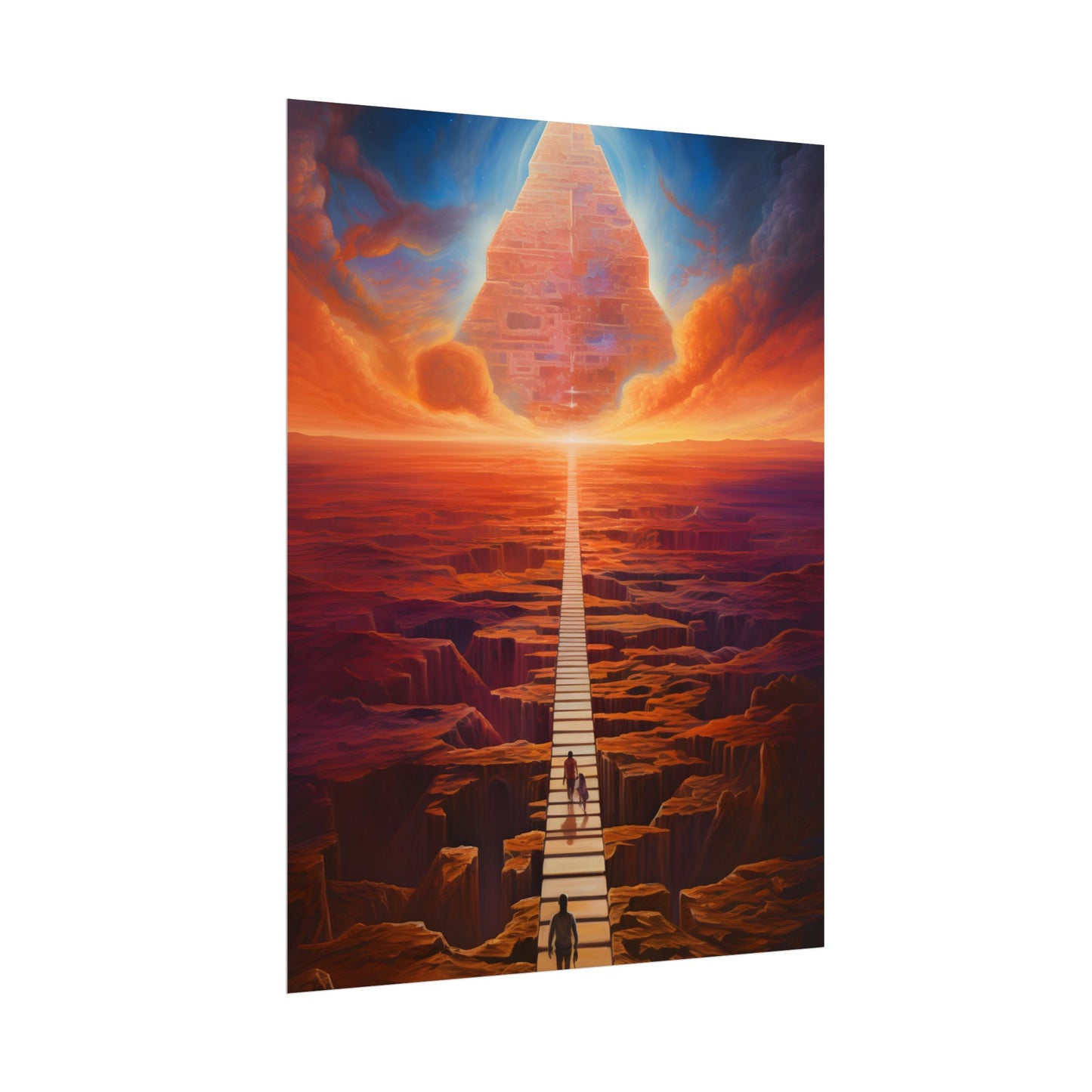 Space-Time Explorer: Cosmic Journey in Motion - Poster