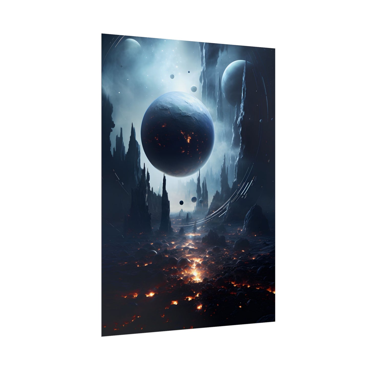Stellar Encounter: Black Hole Cosmic Mystery - Poster