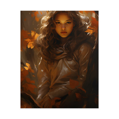 Vibrant Forest Sunshine: Nature Art Photography - Poster