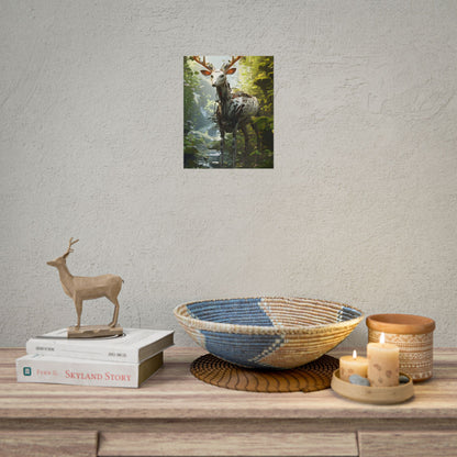 Modern Outdoor Robotic Wildlife Sanctuary: A Unique Artwork of Innovative Design - Poster
