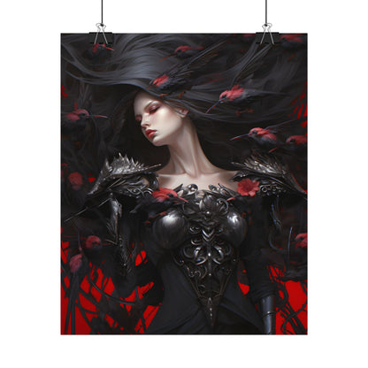 Enigmatic Songbird: Nature's Guardian Art - Poster