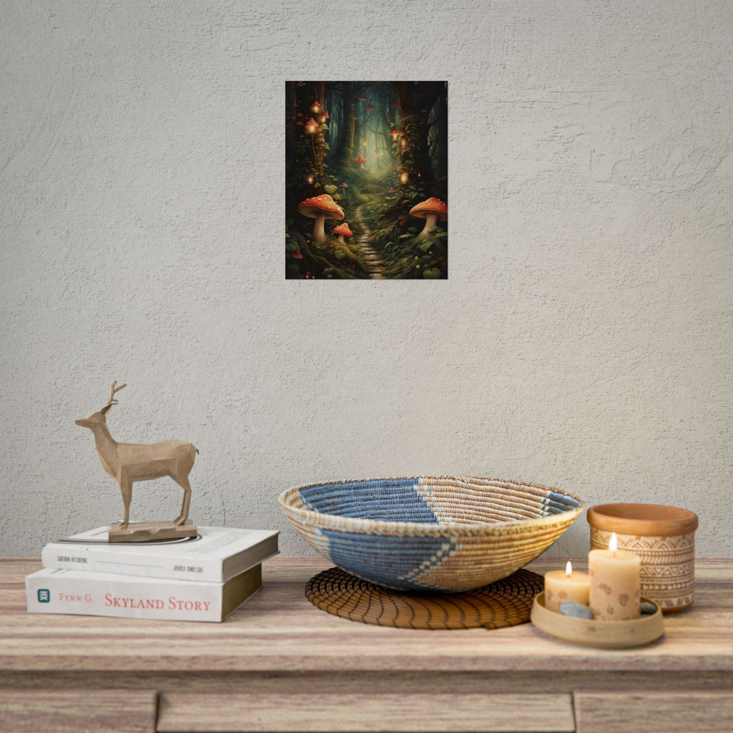 Enchanted Forest: A Whimsical Fairy Tale World of Six Brothers - Poster