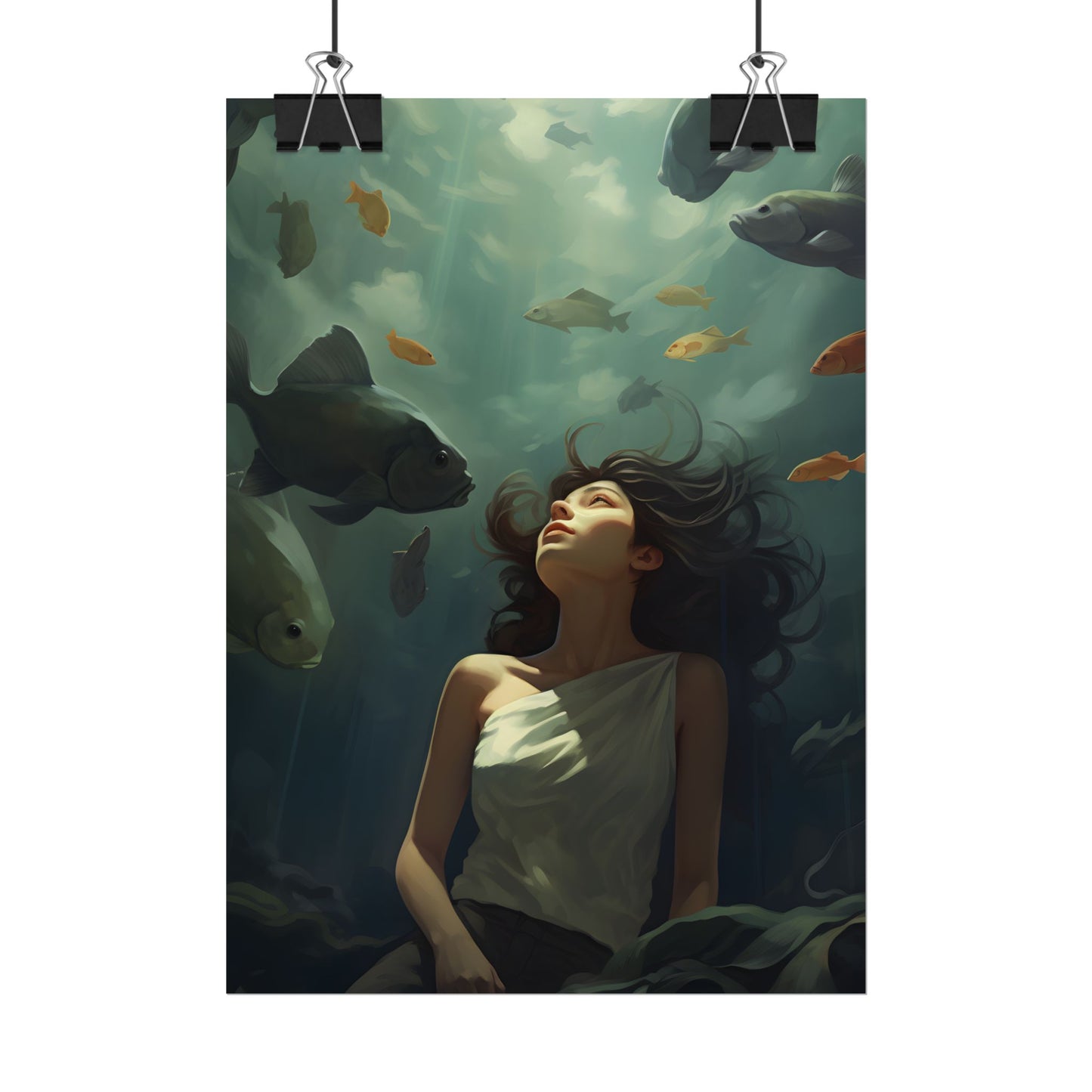 Outdoor Portrait: Simple Elegance in Natural Light - Poster
