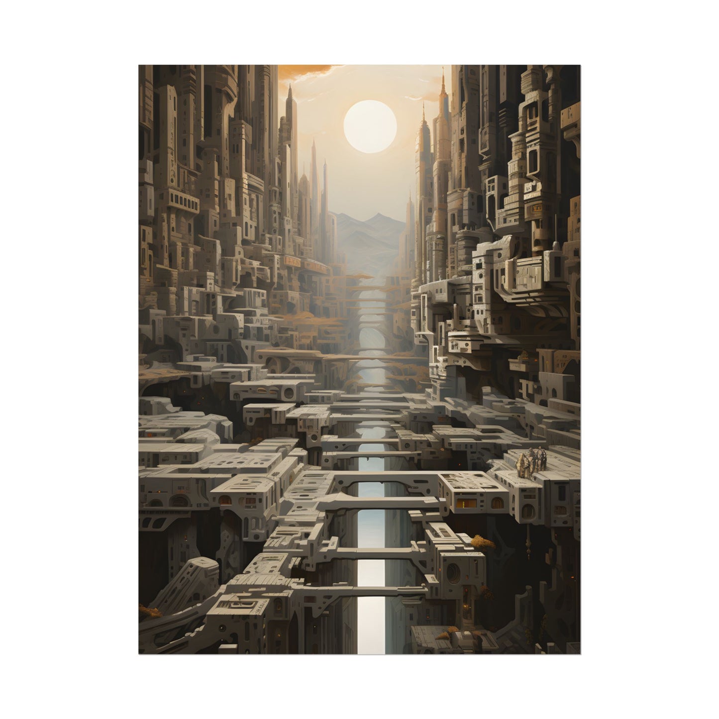 Perfect yet Oppressive: Dystopian Harmony - Poster