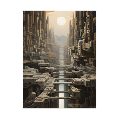 Perfect yet Oppressive: Dystopian Harmony - Poster
