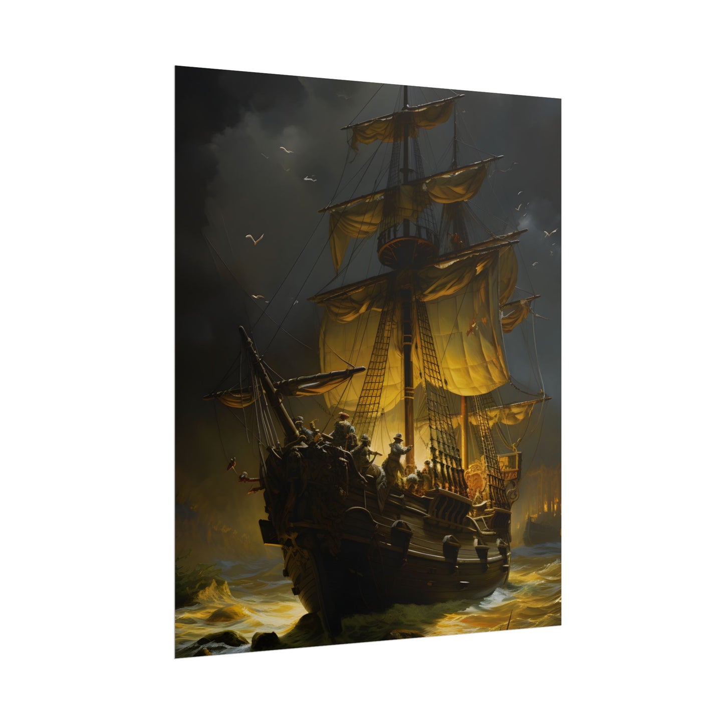 Time-Traveling Pirates: Swashbucklers on a Mission - Artwork - Poster