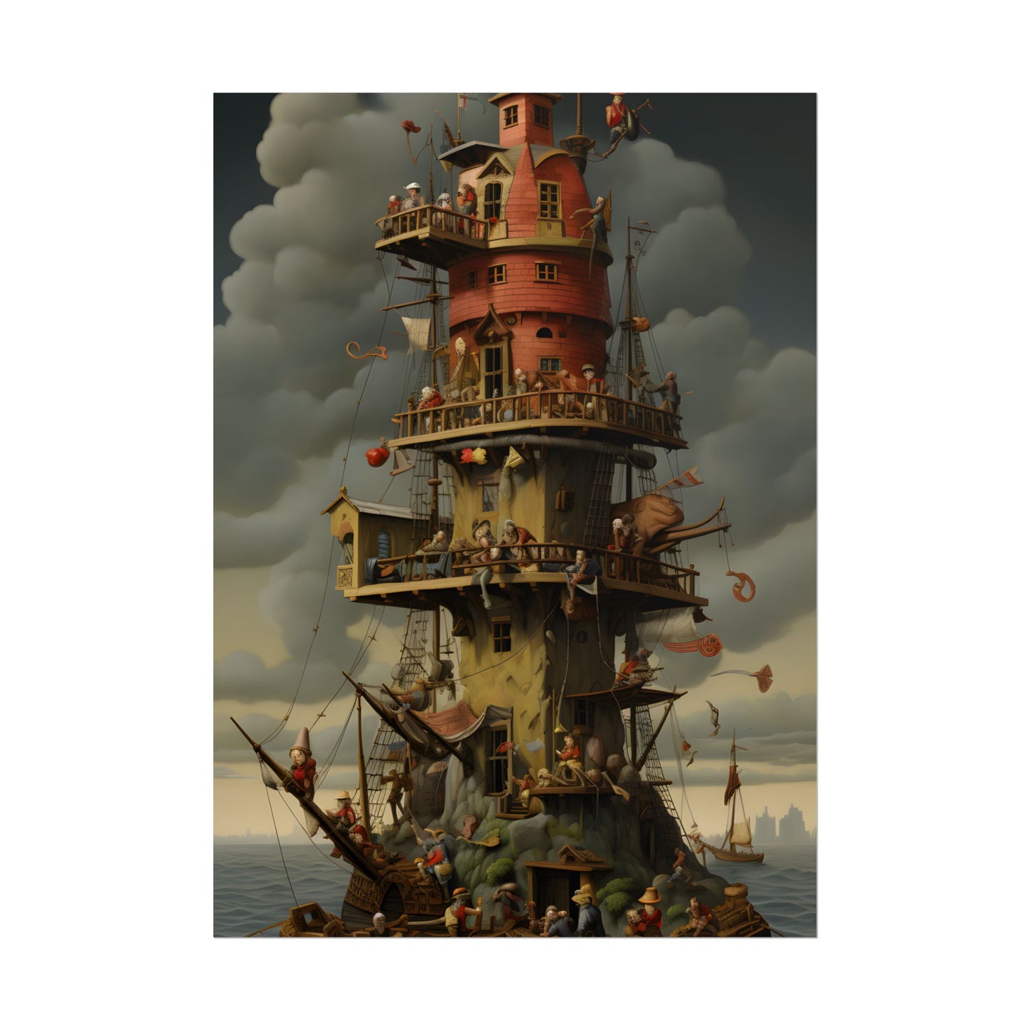 Swashbuckling Time Travelers: A Crew of Pirate Adventurers - Poster