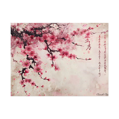 Cherry Blossom Dreams: Japanese Art in Full Bloom - Poster