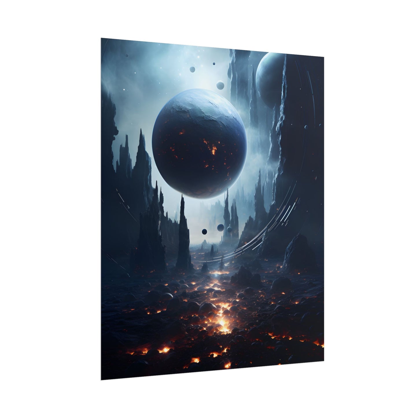 Stellar Encounter: Black Hole Cosmic Mystery - Poster