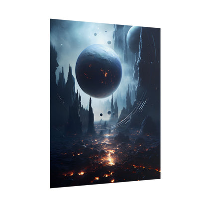 Stellar Encounter: Black Hole Cosmic Mystery - Poster