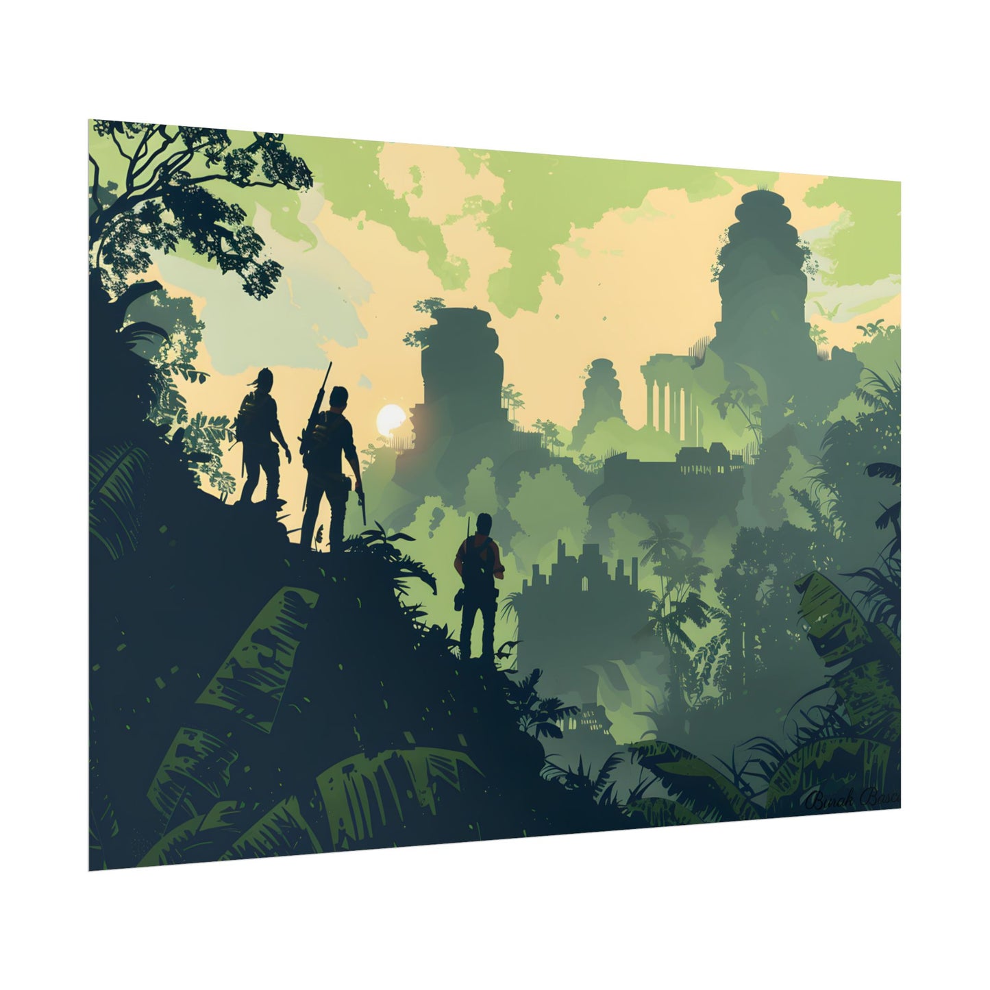 Brave Adventurer: Determined Quest in Pursuit of Discovery - Poster