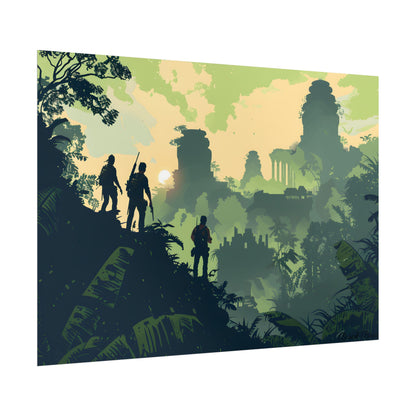 Brave Adventurer: Determined Quest in Pursuit of Discovery - Poster