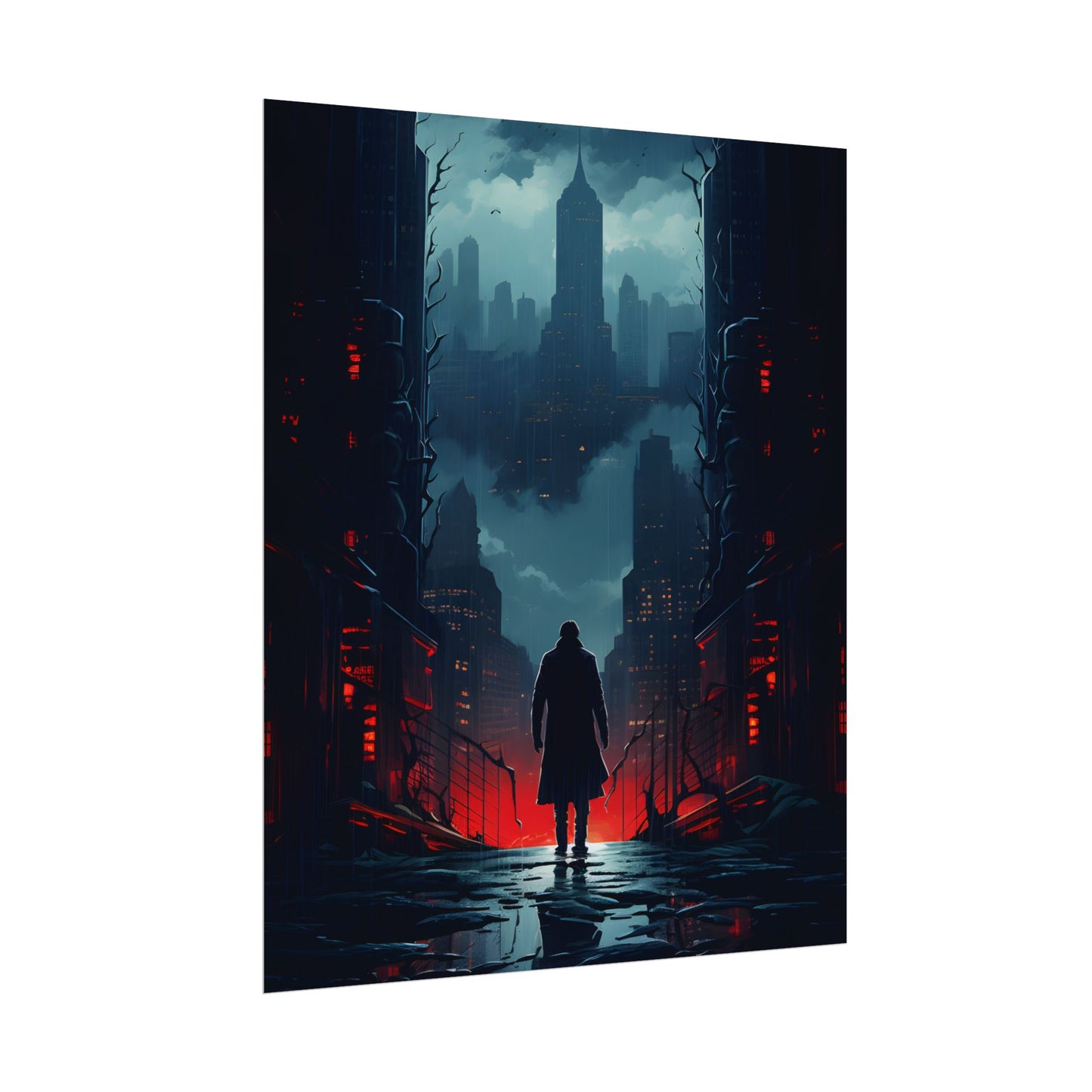 Urban Fantasy Detective: Mystery Artwork - Poster