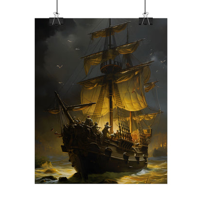Time-Traveling Pirates: Swashbucklers on a Mission - Artwork - Poster