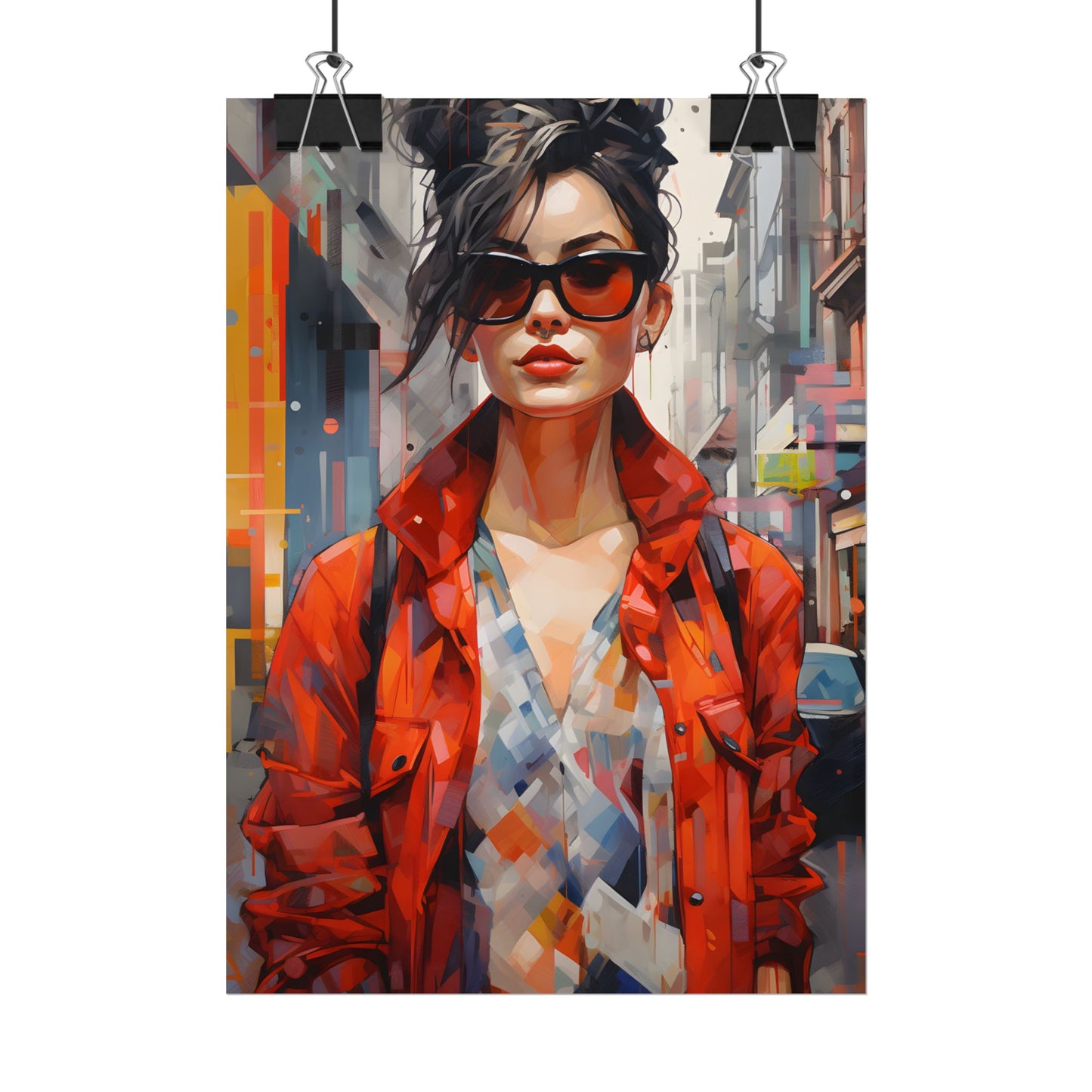 Urban City Style: Fashionista in the City - Poster