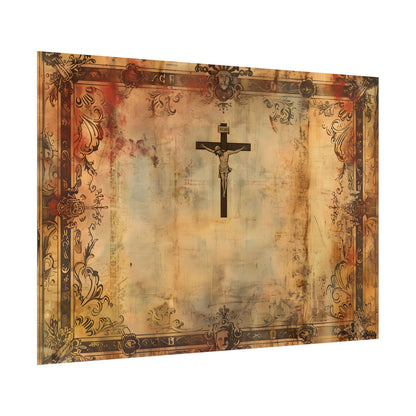 Vintage Biblical Art Print: A Historical Scene - Poster