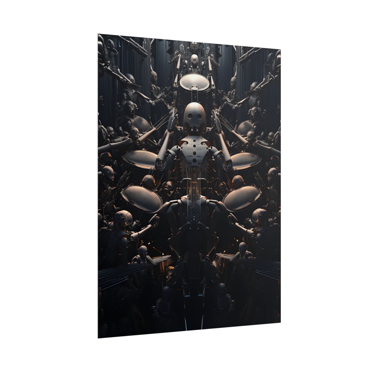 Harmony from the Aditorium: Robot Orchestra in Perfect Rhythm - Poster