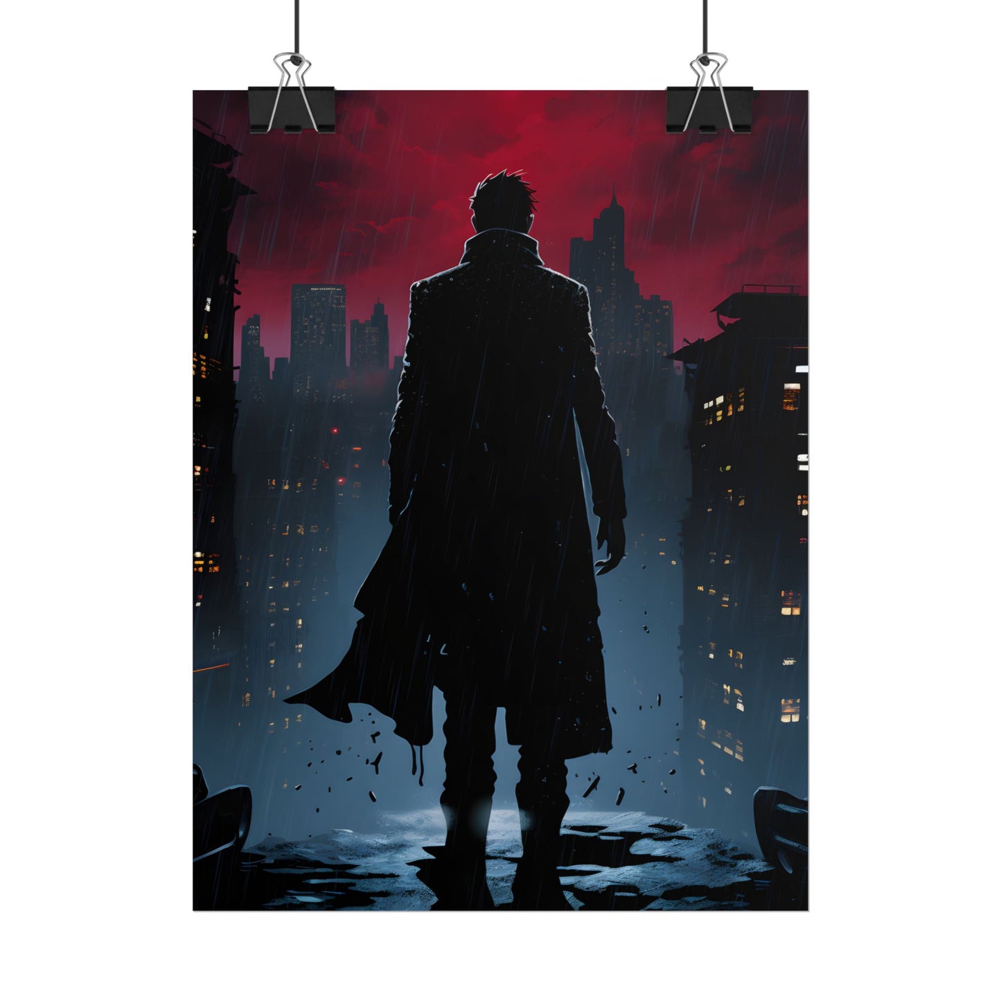 Urban Fantasy Detective: Book Cover Art - Poster