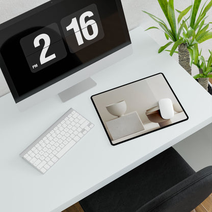 Minimalist Modern Geometry: Artwork Design Product - Desk Mat