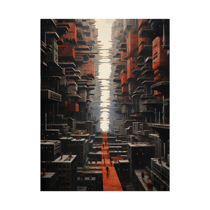 Hope in Desolation: A Dystopian Utopia - Poster