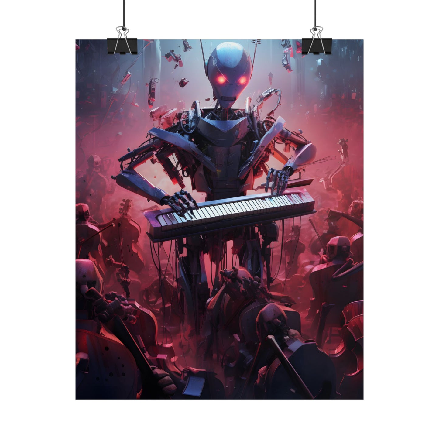 Robot Orchestra: Musical Robots in Action - Poster