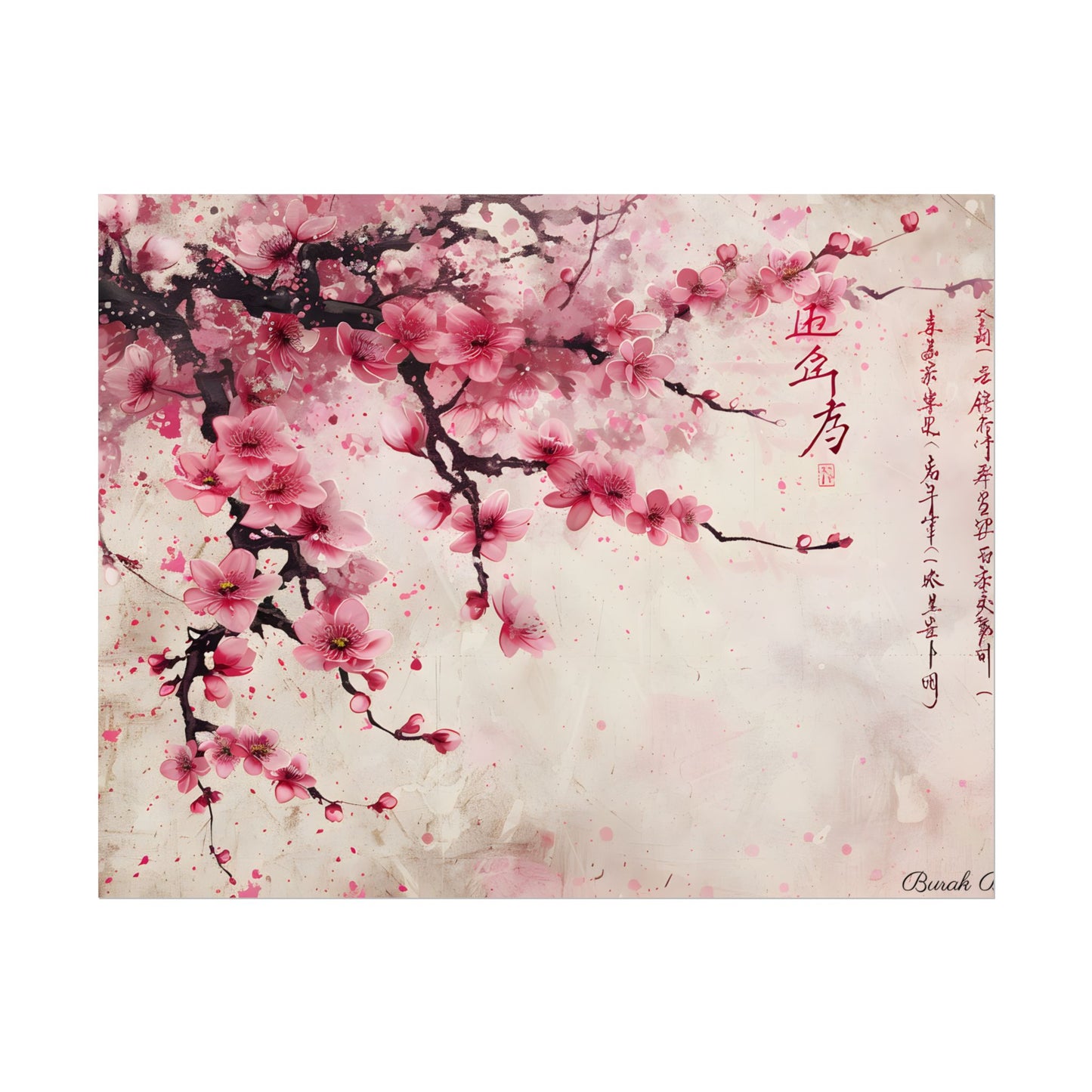 Cherry Blossom Dreams: Japanese Art in Full Bloom - Poster