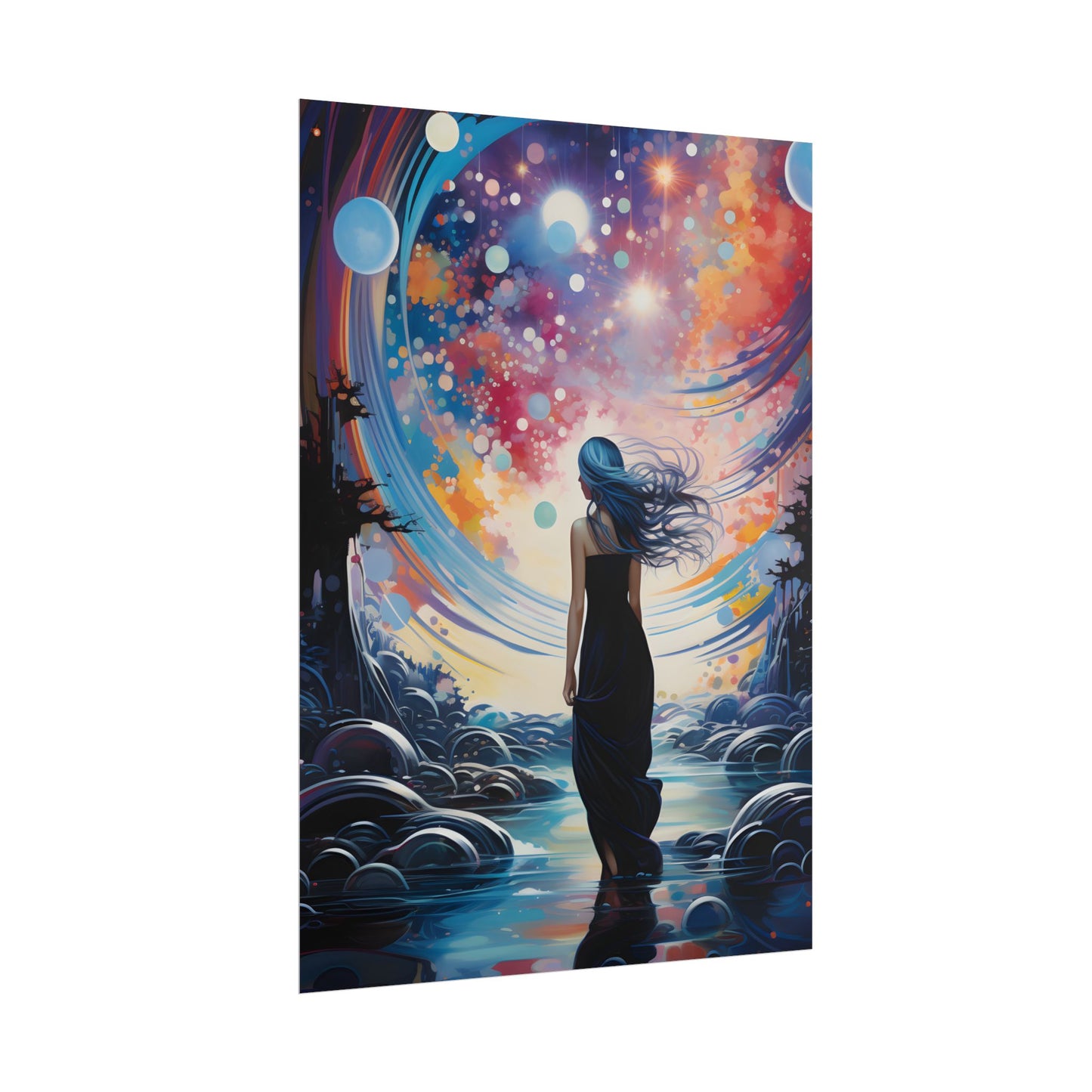 Celestial Art Gallery: An Otherworldly Art Collection - Poster