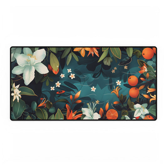 Vibrant Florida Map: Exploring Sunshine State Geography - Desk Mat