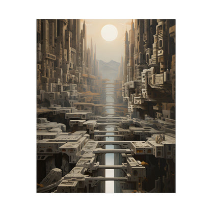 Perfect yet Oppressive: Dystopian Harmony - Poster