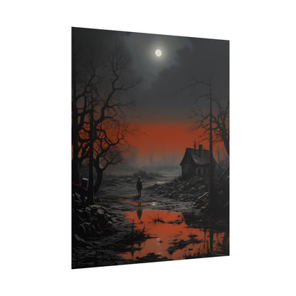 Daytime City Portrait: Outdoors Artwork - Poster