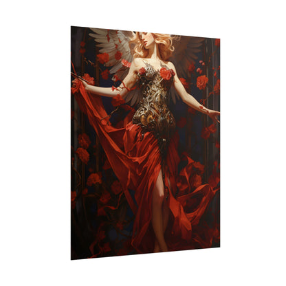 Enigmatic Guardian: A Figure of Mysterious Presence - Poster