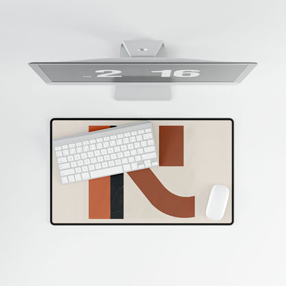 Modern Minimalist Poster: Unique 62097 Number Artwork - Desk Mat