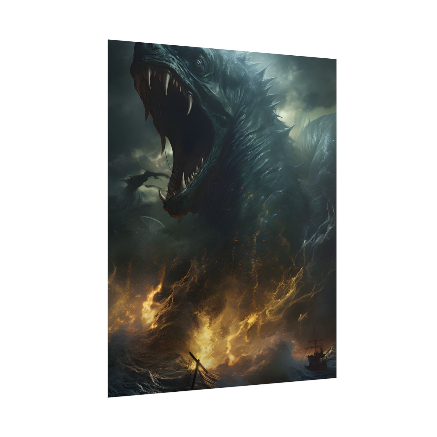 Ancient Sea Monsters: Mythical Creatures of Legend - Poster
