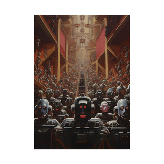 Robot Orchestra: Harmony in Motion - Poster