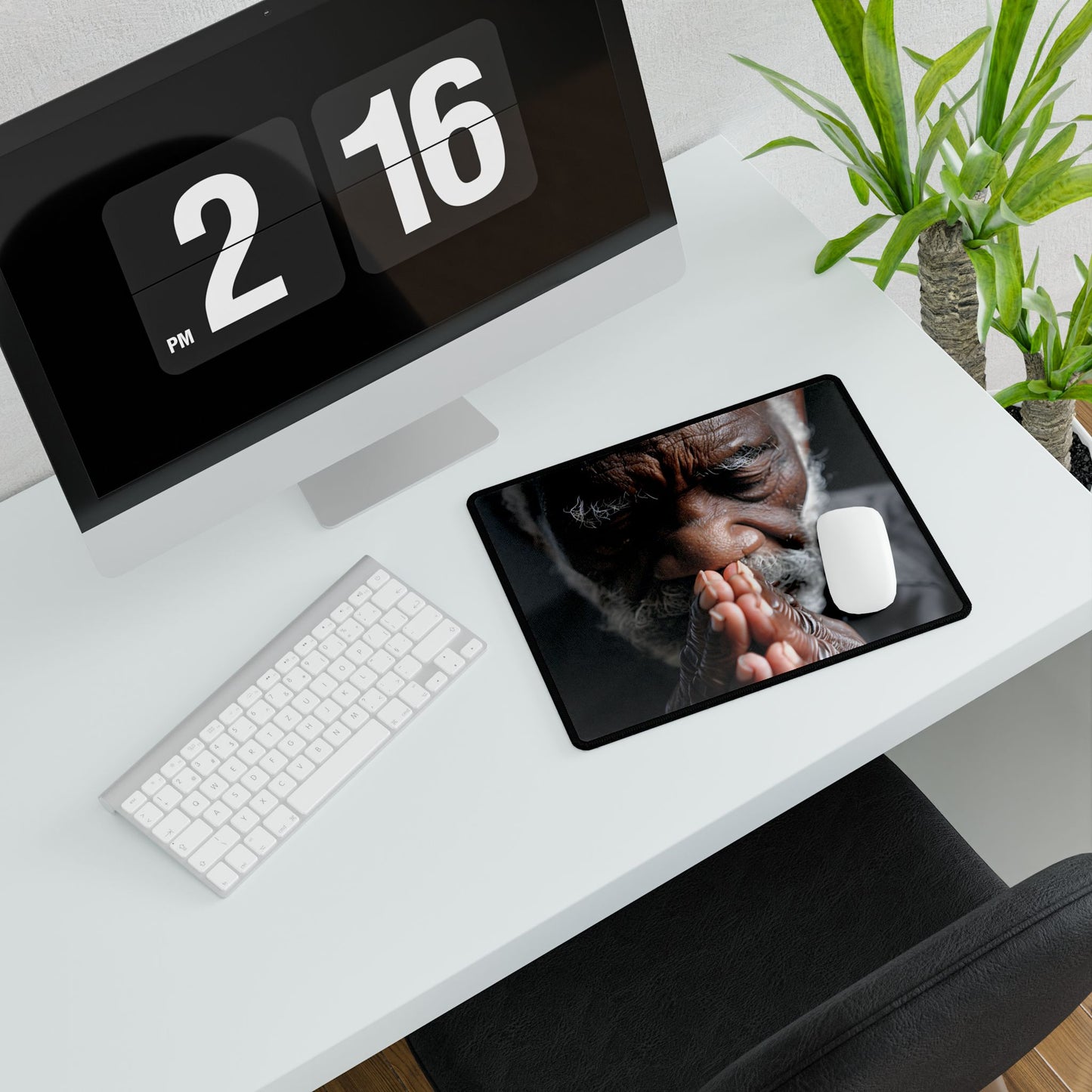 Gentle Professional: Formal Artwork - Desk Mat